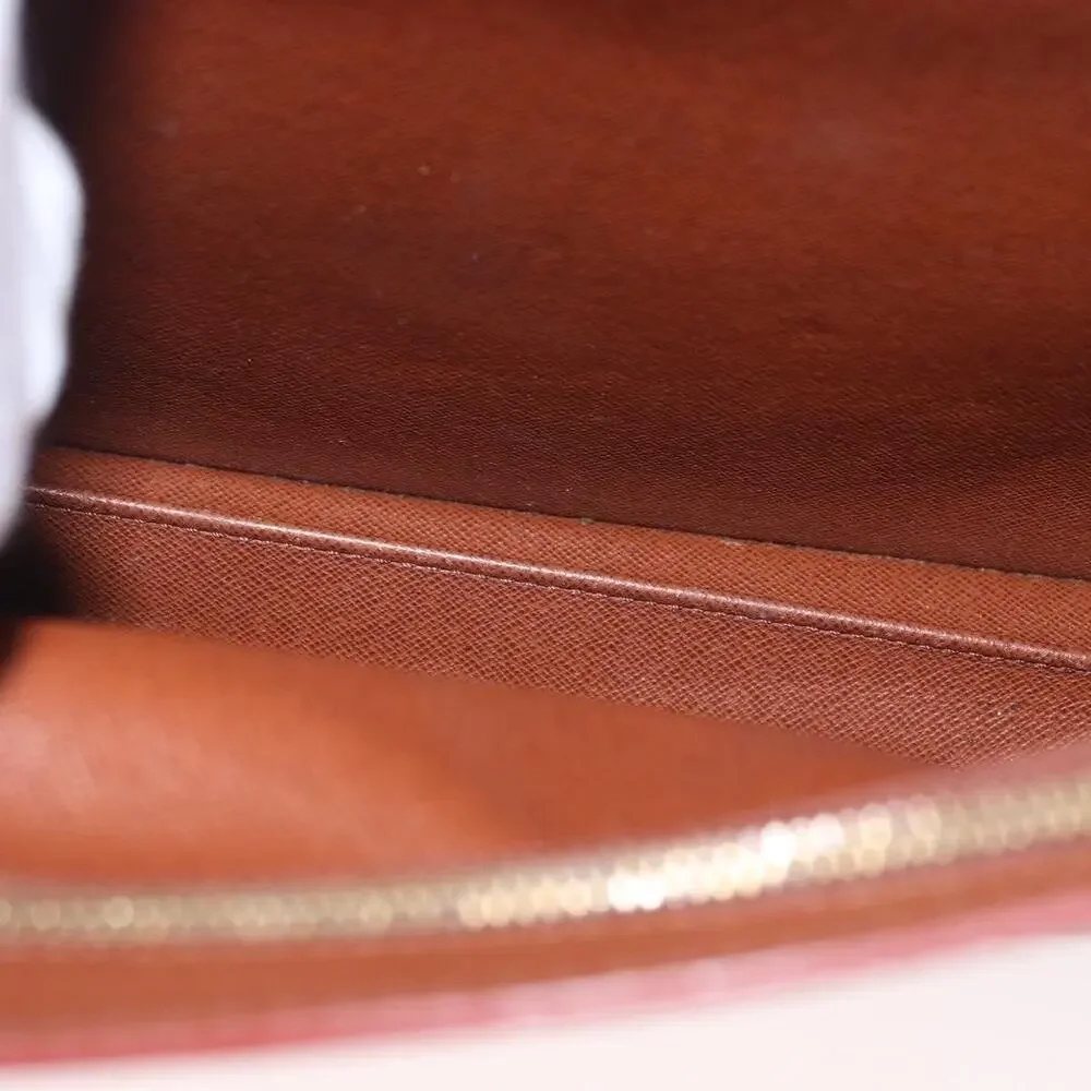 Louis Vuitton Epi Porte Documents Bandouliere Brown Briefcase